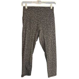 Lululemon Align Animal Print Cropped Leggings